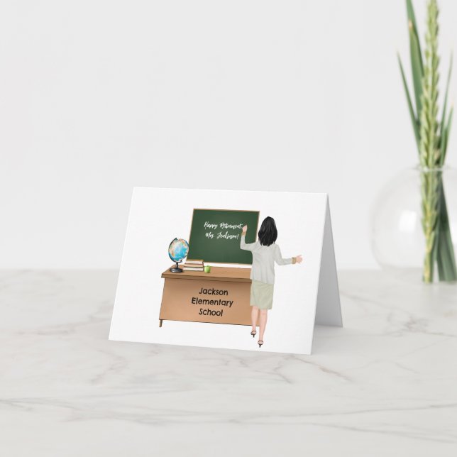 Carte Retraite personnalisée des enseignants (Devant)