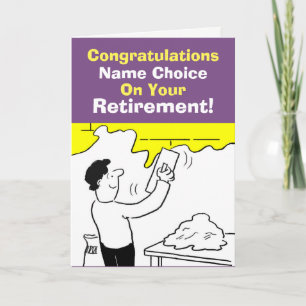 Carte Retraite Plasterer