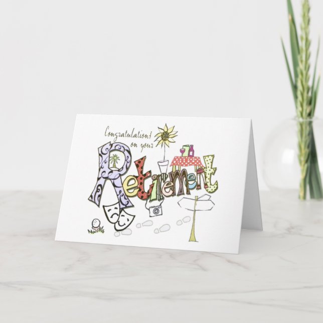 CARTE *RETRAITE* TEMPS DE FAIRE CE QUE "VOUS PROFITEZ" D (Devant)