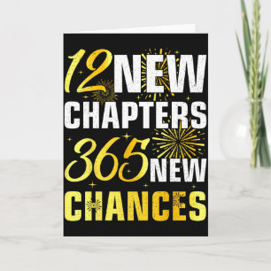 Carte Rétro 12 Nouveaux Chapitres 365 Nouvelles Chances 