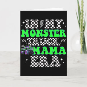 Carte Rétro à l'ère de mon camion monstre maman Monster 