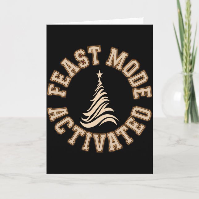 Carte Retro Christmas Energy  (Devant)