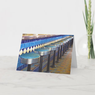 Carte Retro Diner impressionism