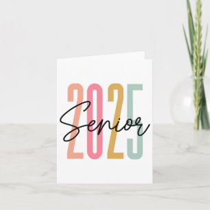 Carte Retro Senior 2025 Cl de 2025 Remise des diplômes a