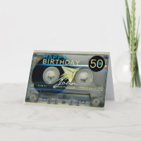 Retro T5 Audiotape 50e anniversaire recto-verso No