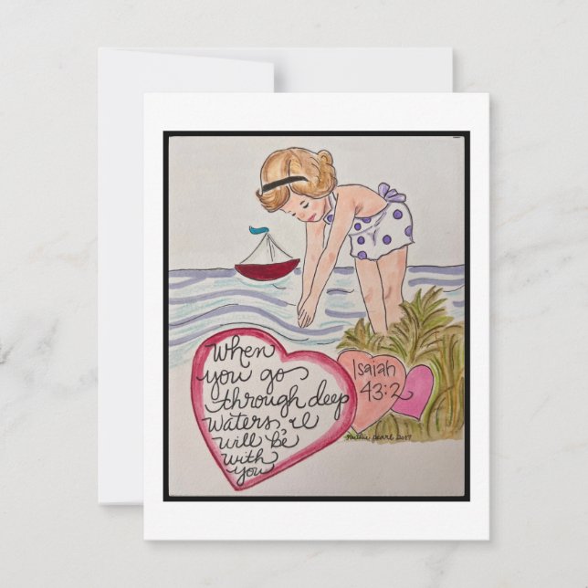 Carte Retro Valentine (Devant)