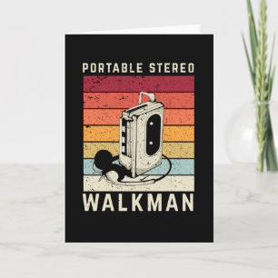 Carte Retro Walkman