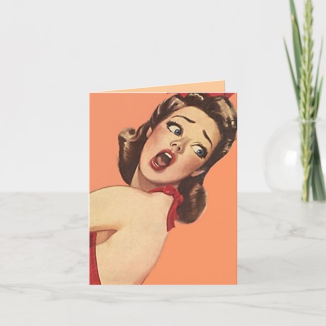 Carte Rétro You Are So Awesome (Devant)