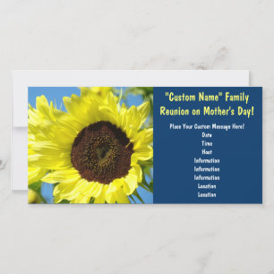 Carte Réunion de famille pour la fête des mères ! Invita