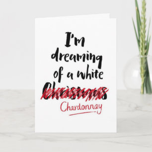 CARTE ***RÊVE DE NOËL DE CHARDONNAY***