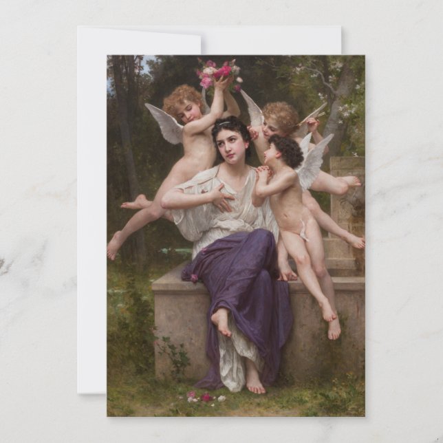 Carte Rêve du printemps, Rêve de Printemps par Bouguerea (Devant)