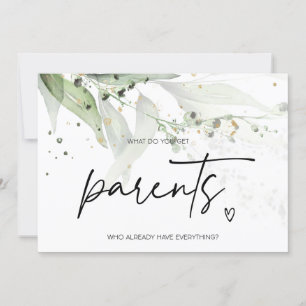 Carte Révélation de grossesse pour les parents Surprise 