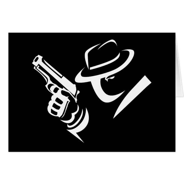 Carte révélatrice 2 de truand (Devant horizontal)