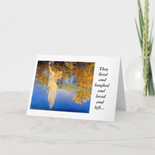 Carte Reveries 1913, They lived and laughed and loved...