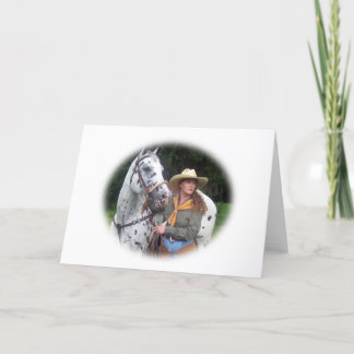 Carte Rêves d'Appaloosa