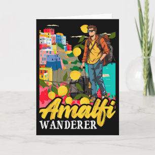 Carte Rêveur Amalfi Italie Côte d'Amalfi Citron Voyageur