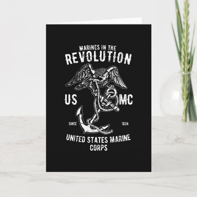 Carte Révolution des Marines (Devant)