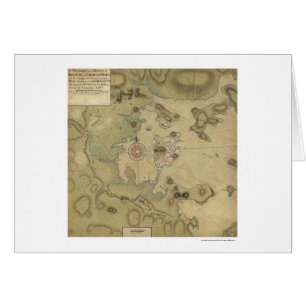 Carte révolutionnaire de guerre - 1775