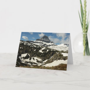 Carte Reynolds Mountain depuis Logan Pass à Glacier Park