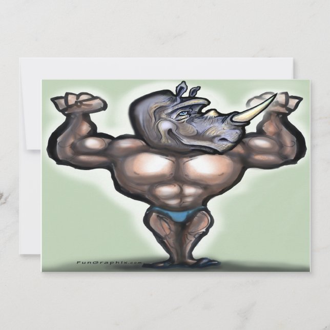 Carte Rhino Dude (Devant)