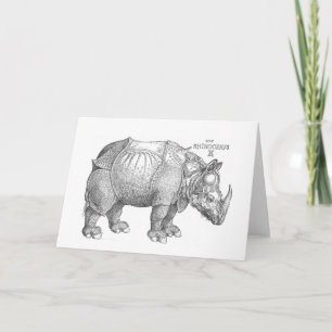 Carte rhinocéros