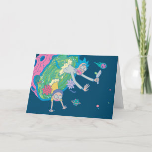 Carte RICK ET MORTY™   Décrochage du portail infecté