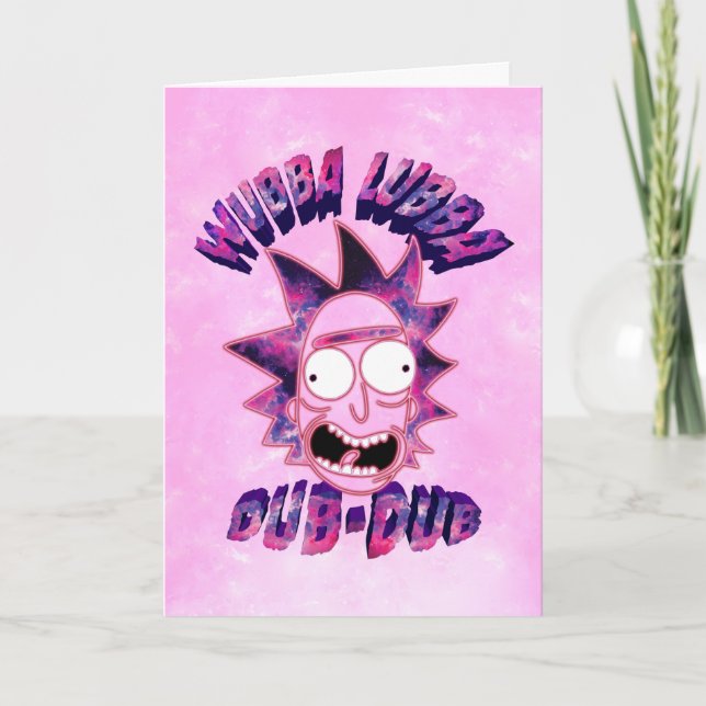 Carte RICK ET MORTY™ | Dub-Dub Lubba Wubba (Devant)
