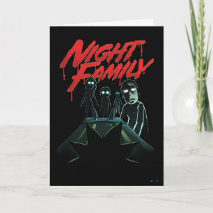 Carte RICK ET MORTY™   Famille de nuit