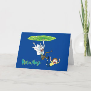 Carte RICK ET MORTY™ Sortie du portail