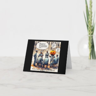 Carte Rick London Citrouille Drôle Prison 