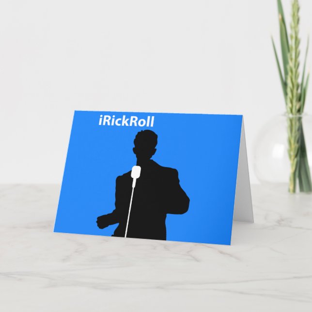 Carte RickRoll (Devant)