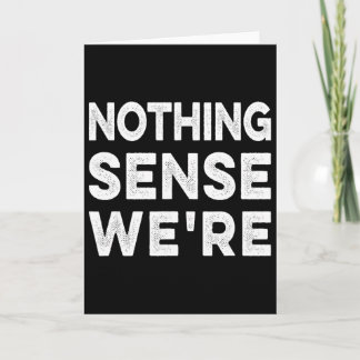 Carte Rien ne fait sens quand les couples sont éloignés