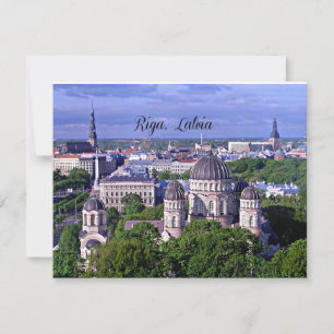 Carte Riga, Lettonie Photographie pittoresque