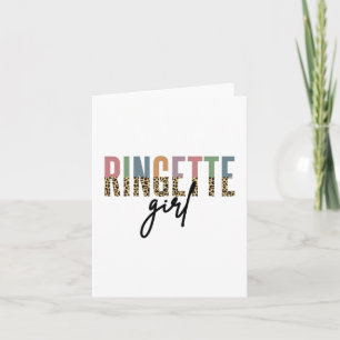 Carte Ringette Girl Cheetah Imprimer Lecteur Ringette