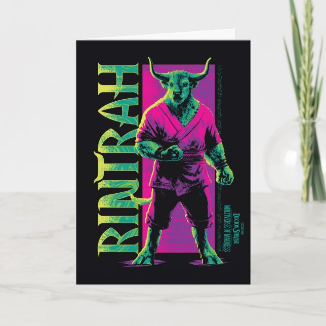 Carte Rintrah de R'vaal (Devant)