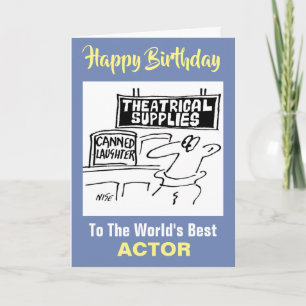 Carte Rires en conserve vendues dans le magasin