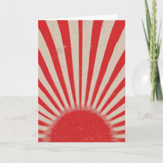 Carte Rising Sun Background – Retro Vintage Rays