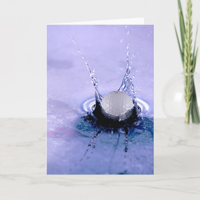 Carte Risque de l'eau (Devant)