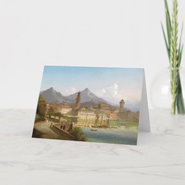 Carte Riva sur le lac de Garde | Johann Wilhelm Jankowsk (Devant)