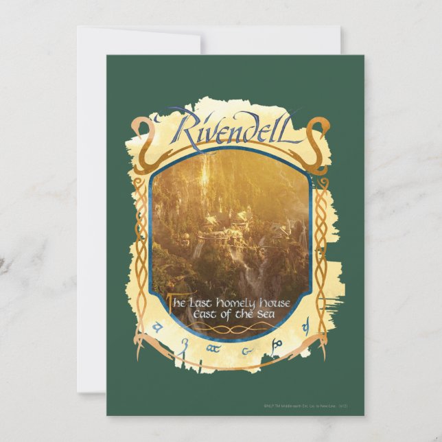 Carte Rivendell Graphic (Devant)
