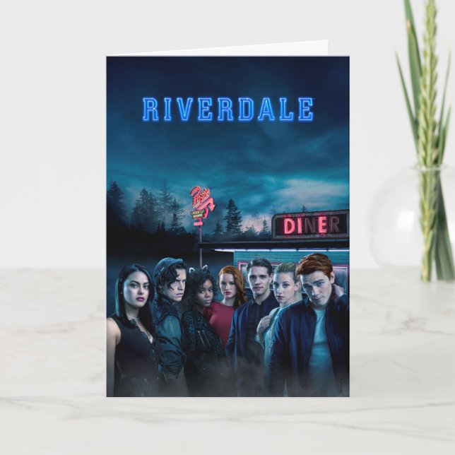 Carte Riverdale Outside Pop's Diner Poster (Devant)