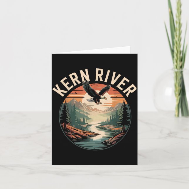 Carte Rivière Kern (Devant)