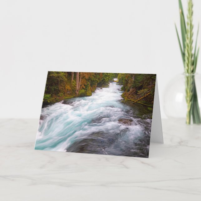 Carte Rivière McKenzie | Oregon (Devant)