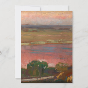Carte Rivière rose   Jan Stanisławski