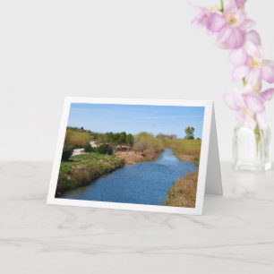 Carte Rivière Turia à Riba-roja de Túria, Espagne