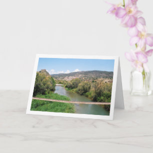 Carte Rivière Turia, Domeño Viejo, Valence, Espagne