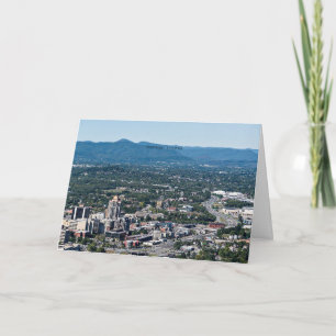 Carte Roanoke, Virginie panorama