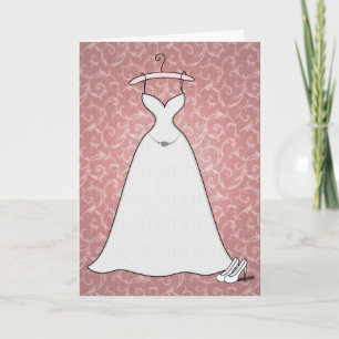 Carte Robe de mariée 'Simply Lace'
