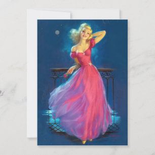 Carte Robe rose vers le haut