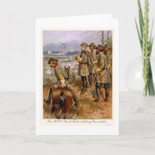 Carte Robert E Lee chez Fredericksburg, VA 1862